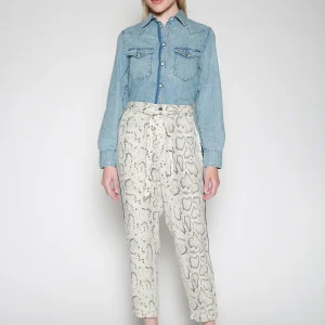 Pantalón Casual Snake Sash Gris