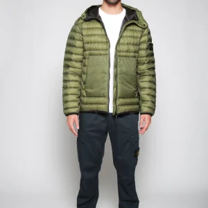 Chamarra Real Down Olivo