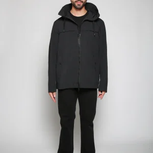 Chamarra Woven Negro