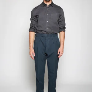 Pantalón Casual Itl Fresco Garment Dyed Azul