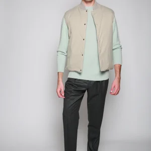 Chaleco Woven Milo Beige