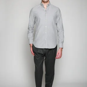 Camisa Woven Gris