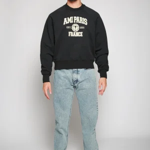 Sudadera Ami Paris France Negro
