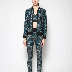 Leggings Snow Leopard High Turquesa