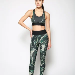 Top Mirage Ripple Terrainbra Dark Verde Oscuro