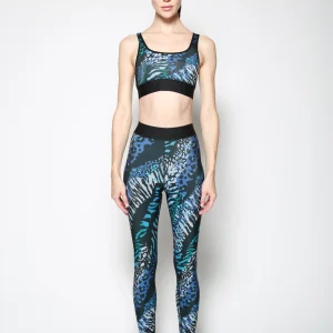 Top Cor Safari Neck Azul