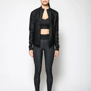 Leggings Zodiac Nebula Bonded Negro