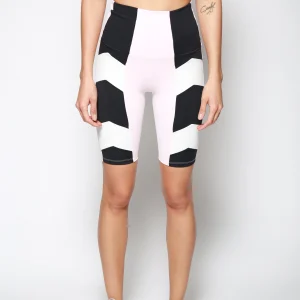 Leggings Front Arrow Biker Rosa