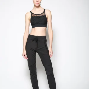 Leggings Track Negro