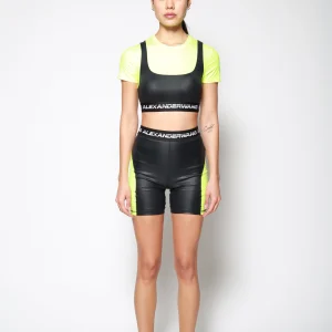 Short Satin Jersey Negro