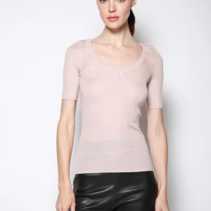 Top Wash Go Skinny Rib Beige