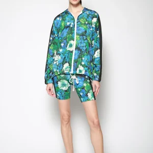 Impermeable Zip Up Hooded Negro