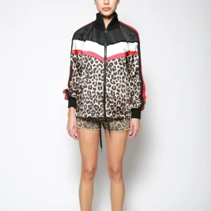 Short Leopard Lace Up Negro