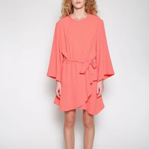 Vestido Formal Layer Naranja