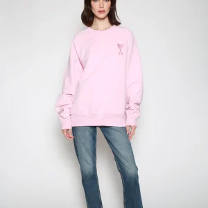 Sudadera Big Ami Rosa