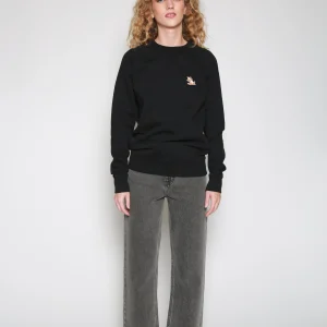 Sudadera Chillax Fox Patch Negro