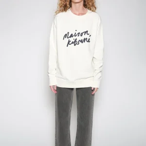 Sudadera Handwriting Blanco