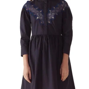 Vestido Laura Azul Marino