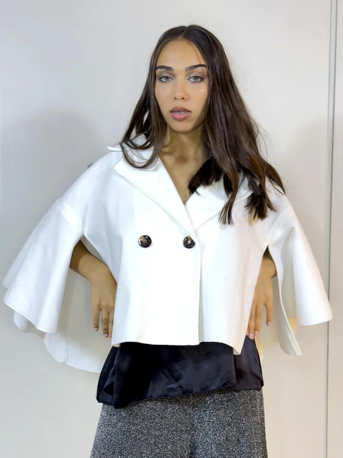 Capa de Paño Blanca