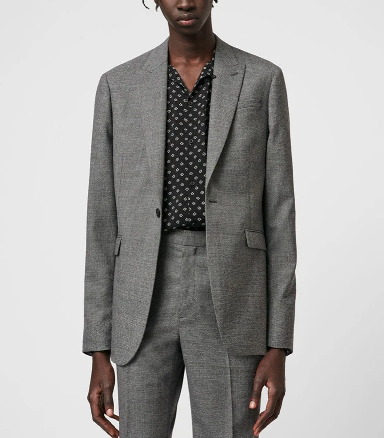 Blazer Havelock Gris Claro