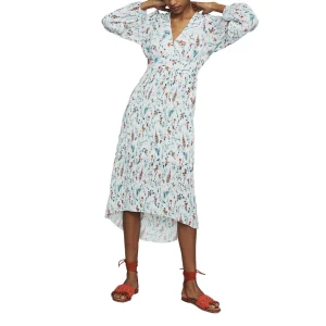 Vestido Blanco Estampado