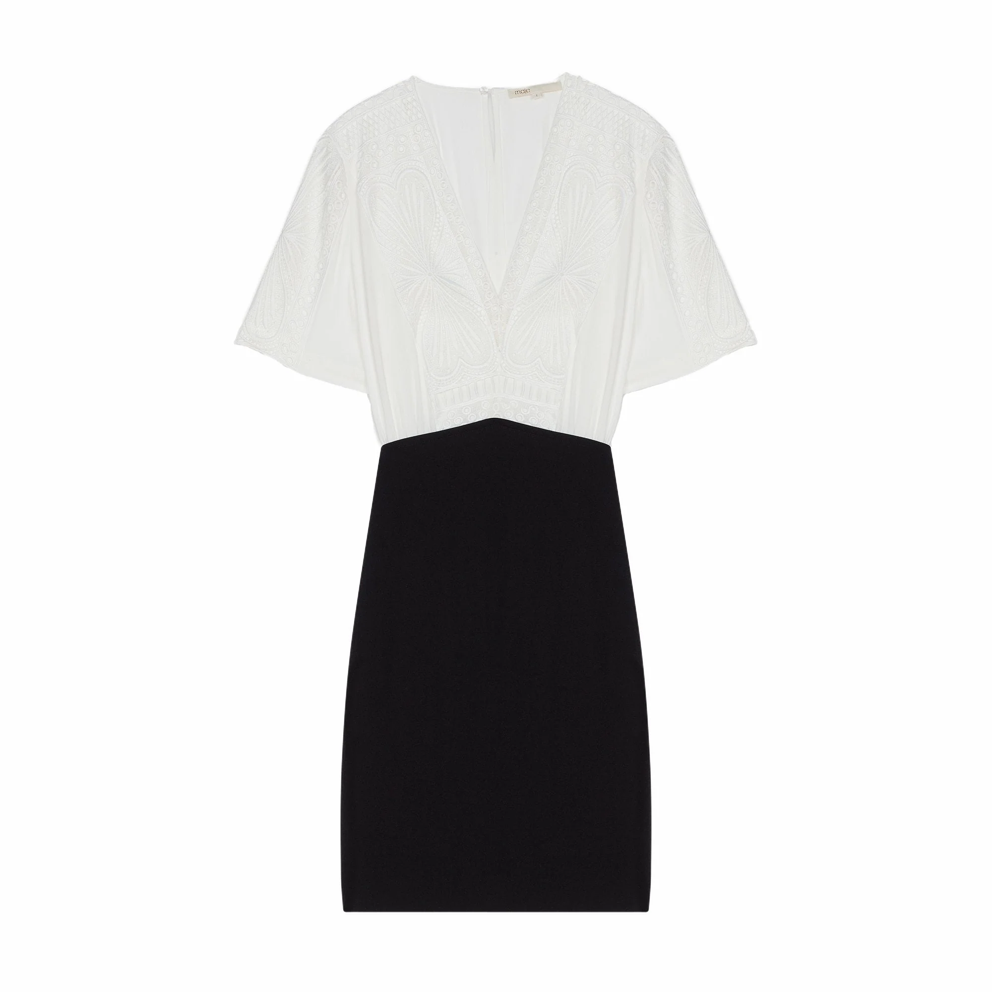 Vestido Blanco/Negro - Imagen 4