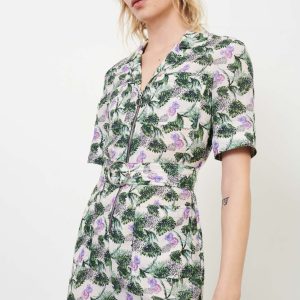 MonoShorts Verde Y Ecru