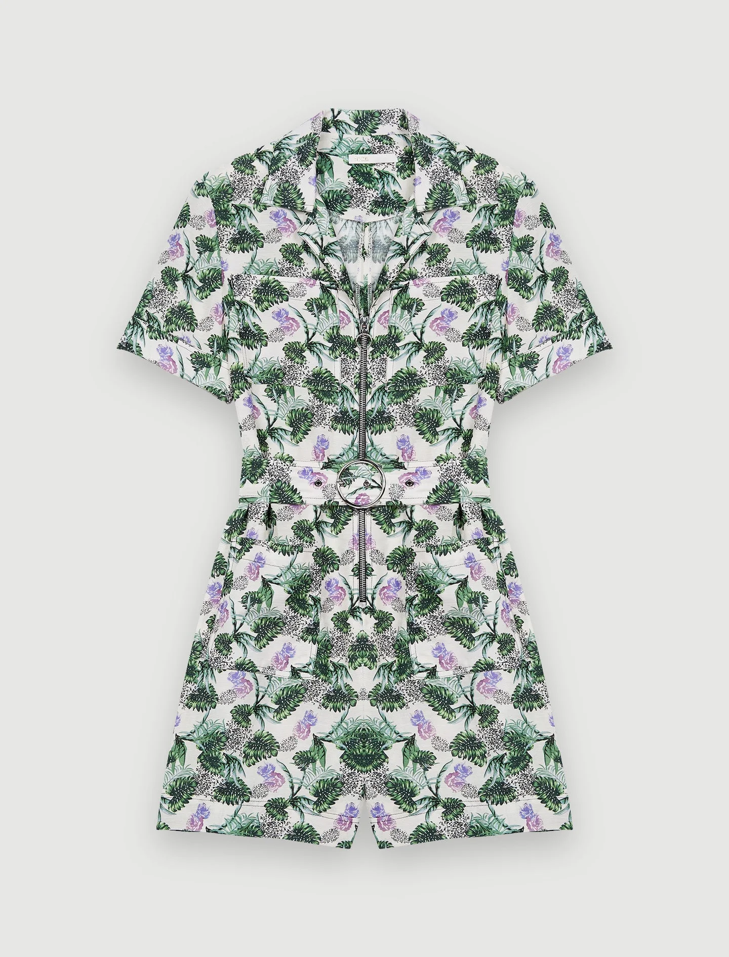 MonoShorts Verde Y Ecru - Imagen 6