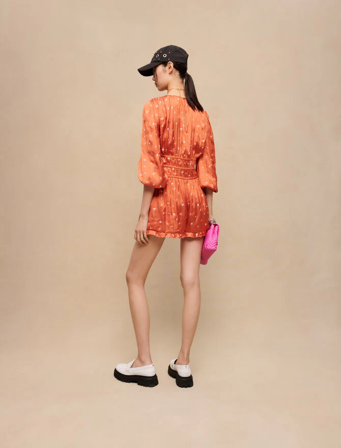 Mono corto drapeado - Imagen 3