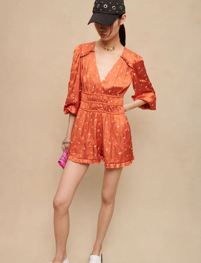 Mono corto drapeado - Imagen 4