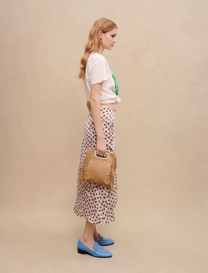 Falda midi abierta - Imagen 3