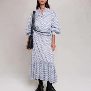 Falda larga asimétrica