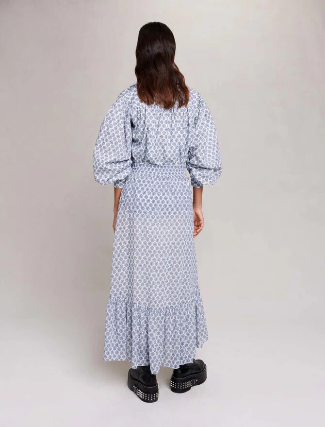 Falda larga asimétrica - Imagen 4