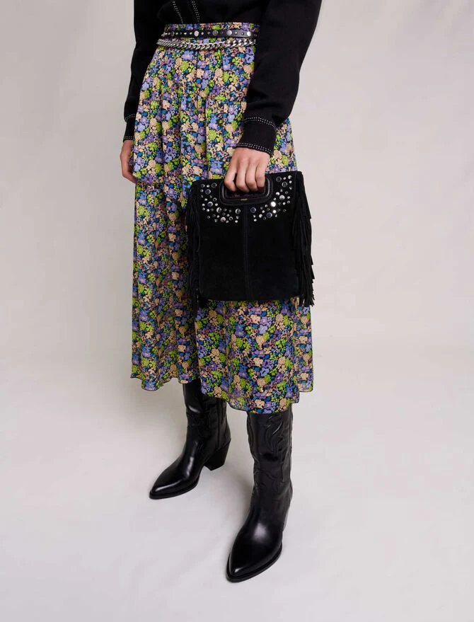 Falda larga de flores - Imagen 4