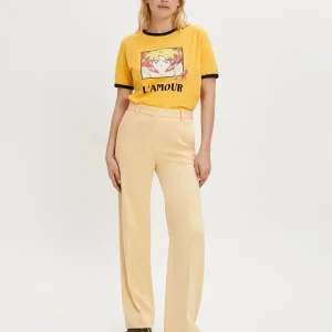 Pantalón de viscosa elástica