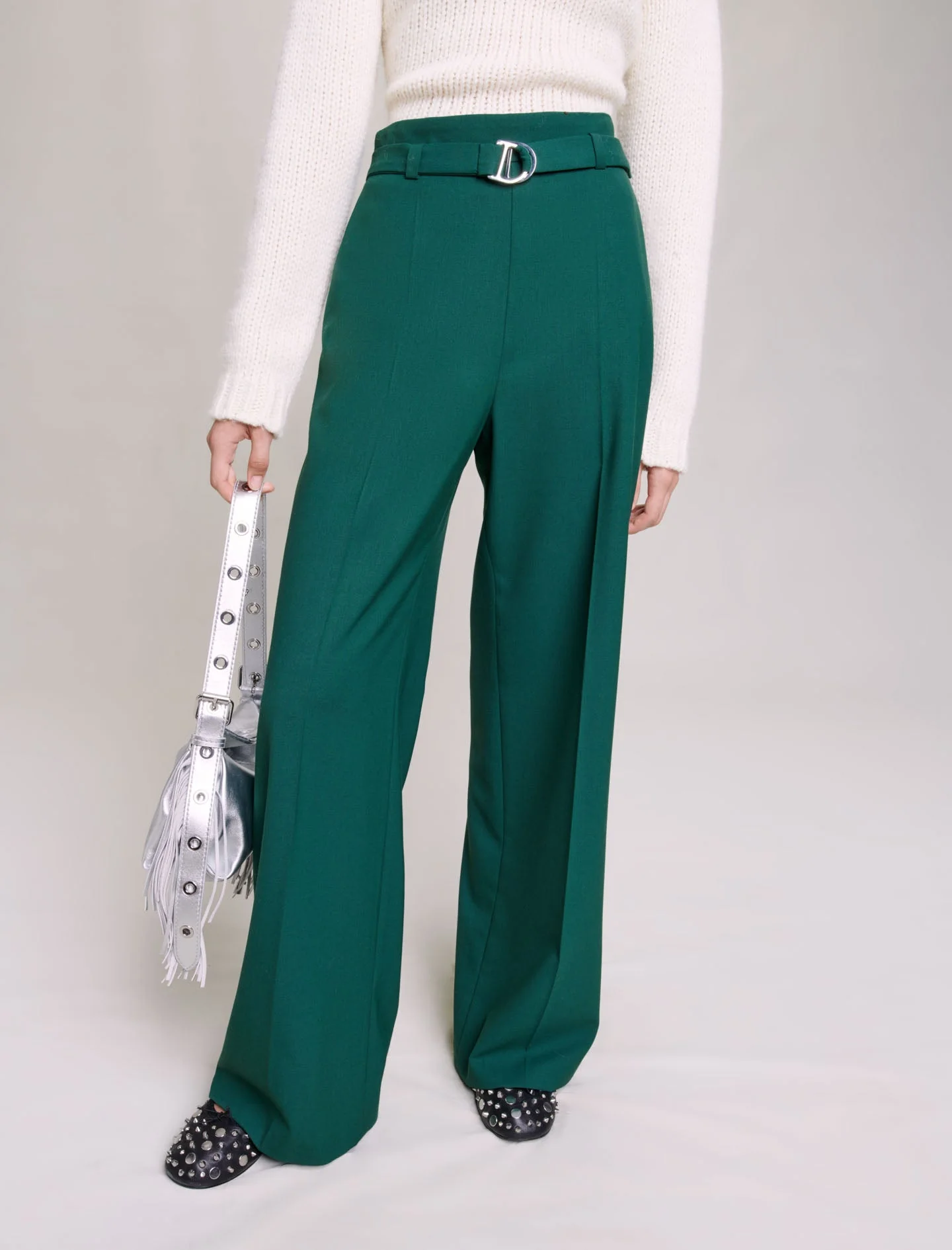 Pantalón de traje ancho - Imagen 4