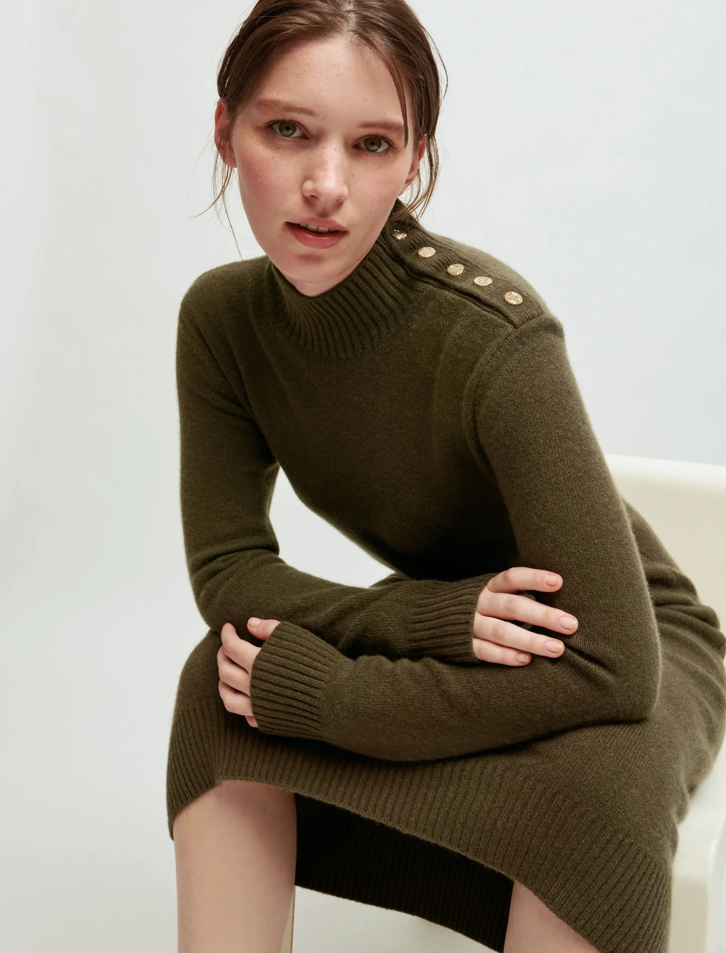 Vestido Khaki - Imagen 4