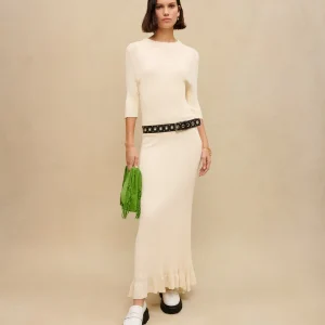 Vestido Largo de Punto