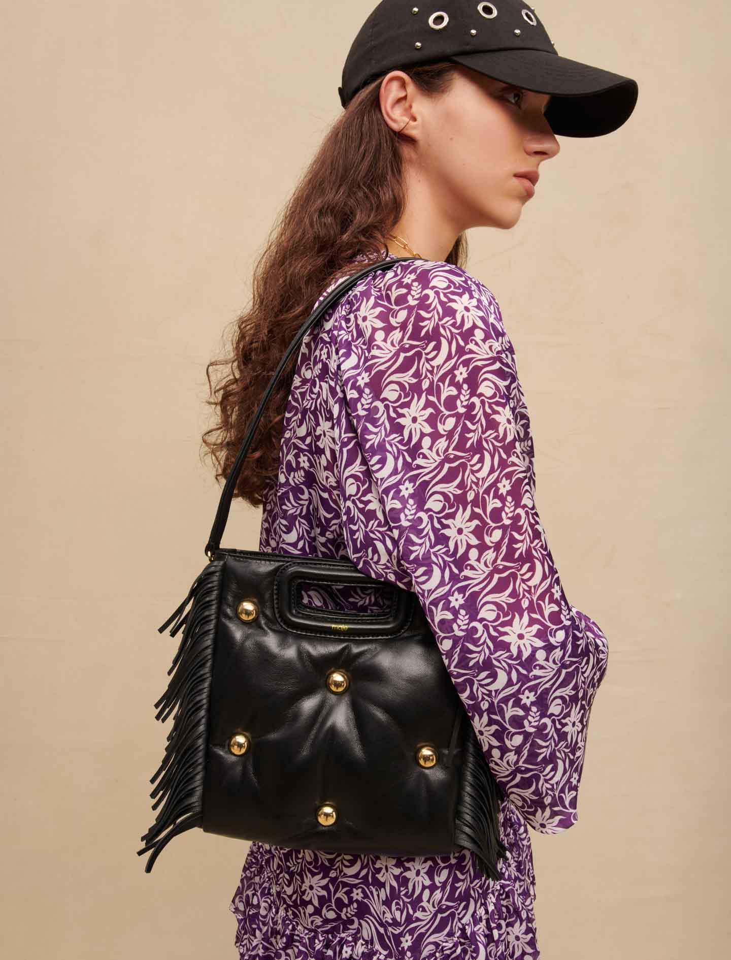 Vestido largo con estampado de flores - Imagen 6