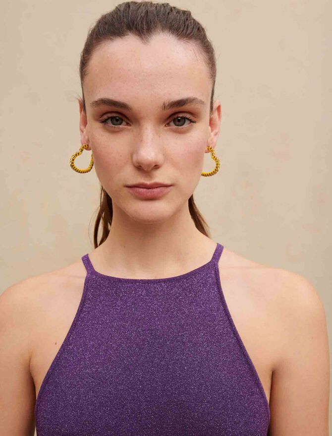 Vestido de punto metalizado - Imagen 4