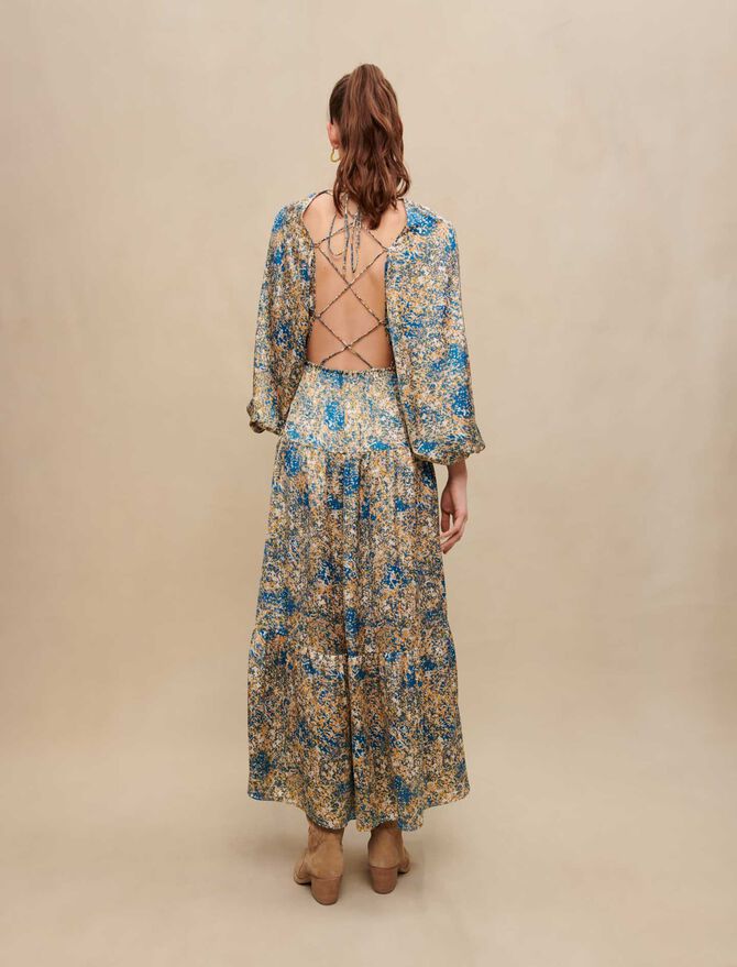 Vestido largo estampado - Imagen 3