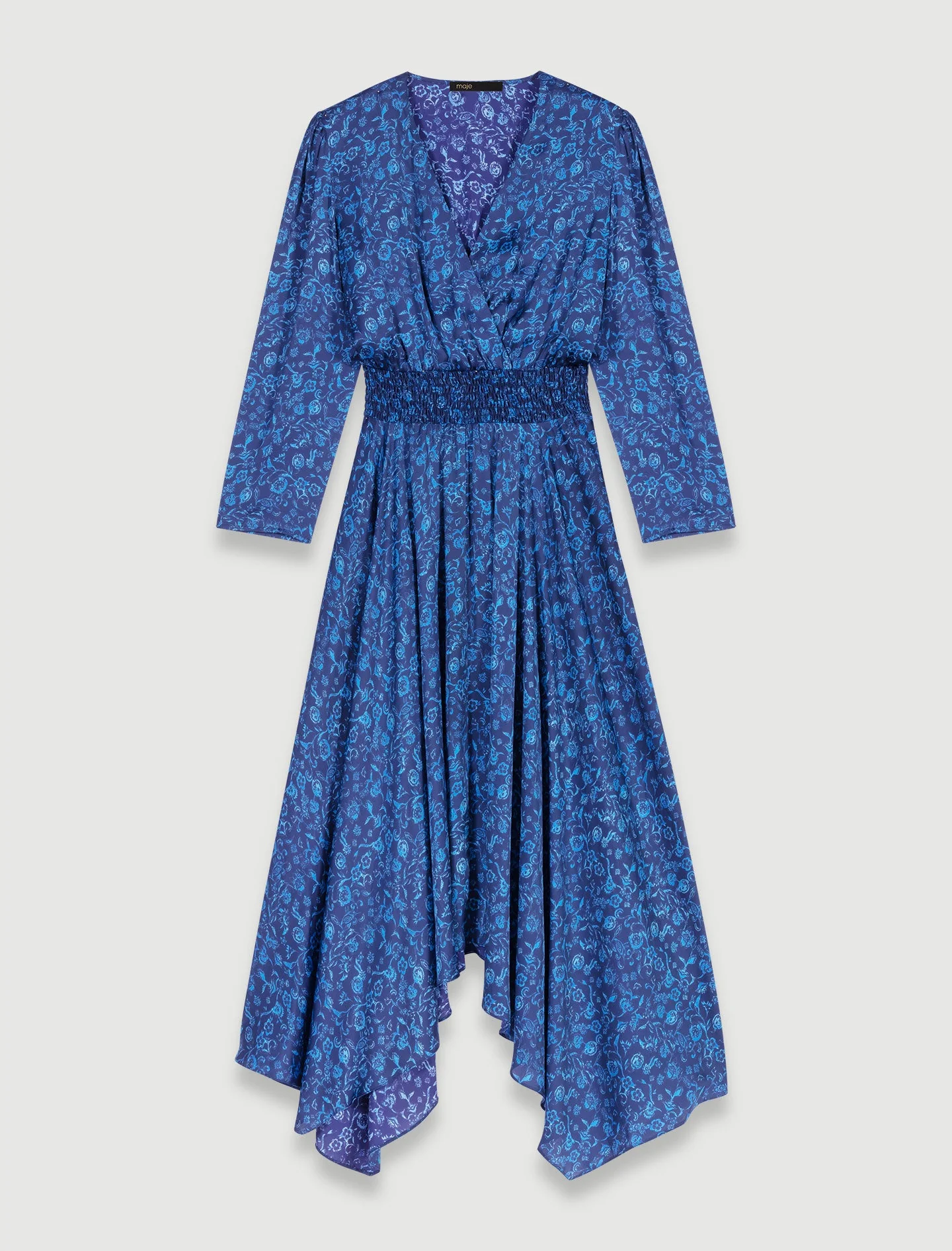 Vestido midi con estampado orgánico - Imagen 5