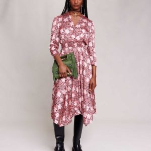 Vestido largo multicolor