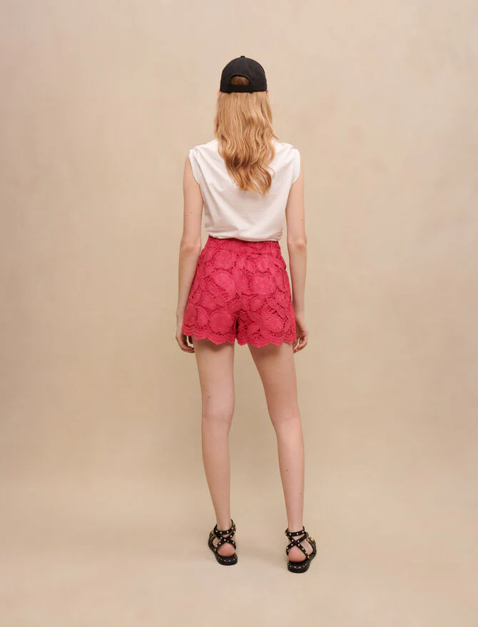 Short guipur calado - Imagen 3