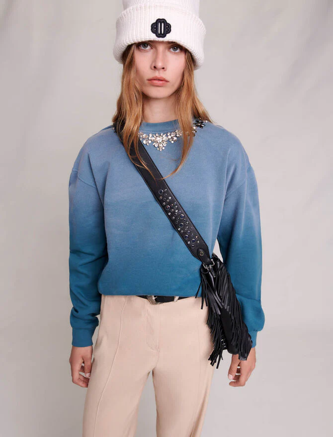 Sudadera bicolor - Imagen 5