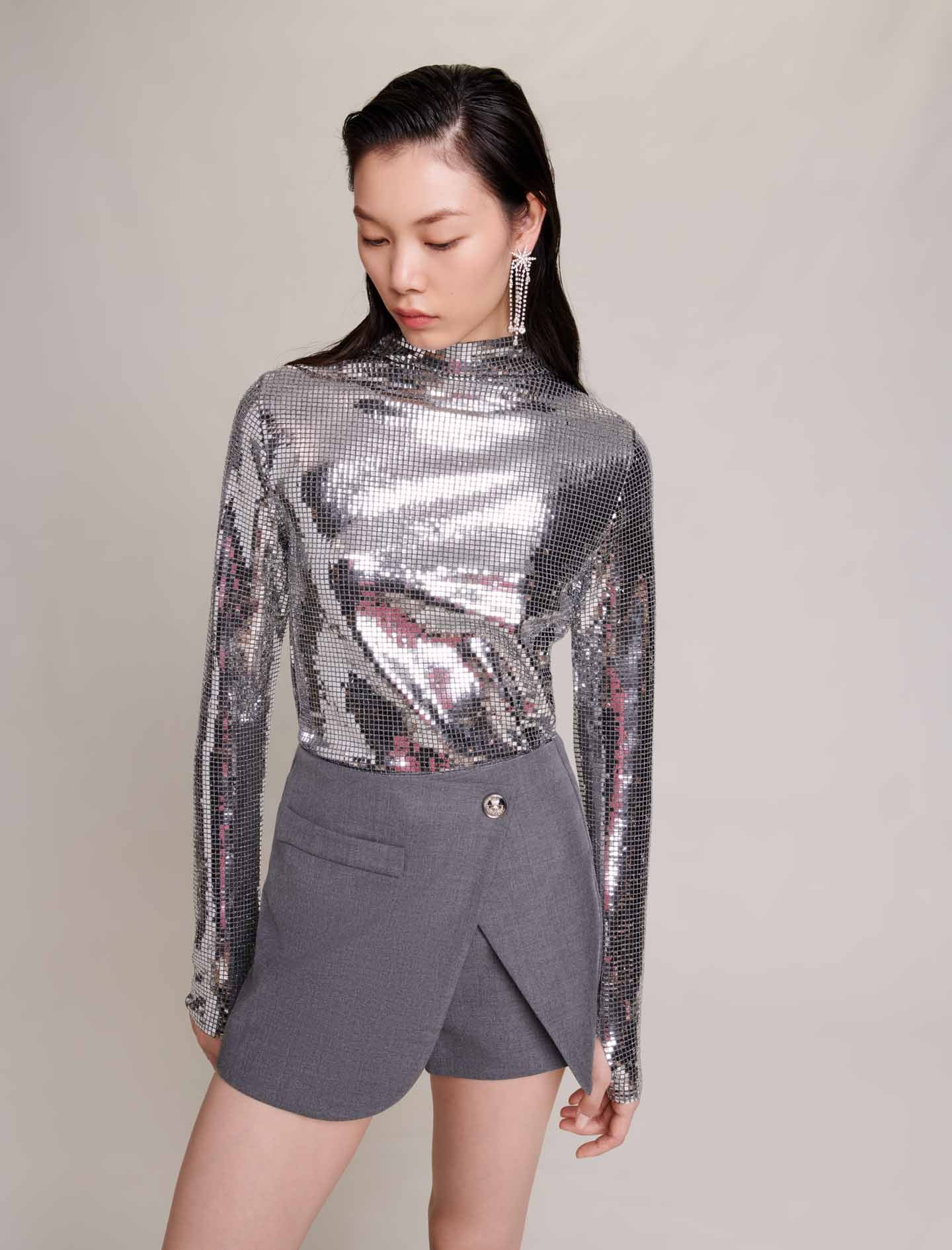 Top de lentejuelas - Imagen 4