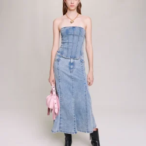 Bustier de denim