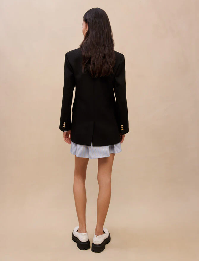 Chaqueta de traje negra - Imagen 3