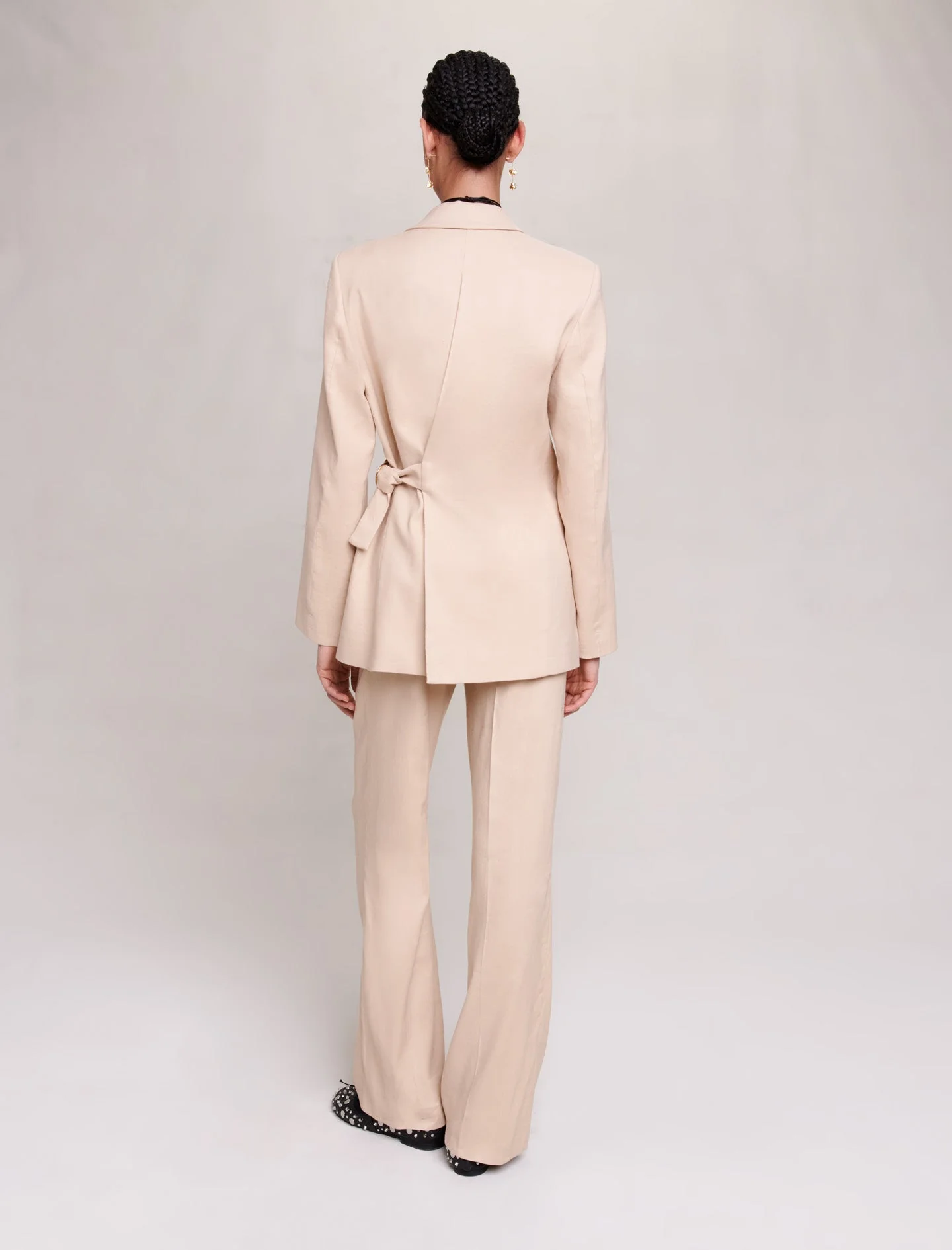 Cazadora oversize Vosta Beige - Imagen 4