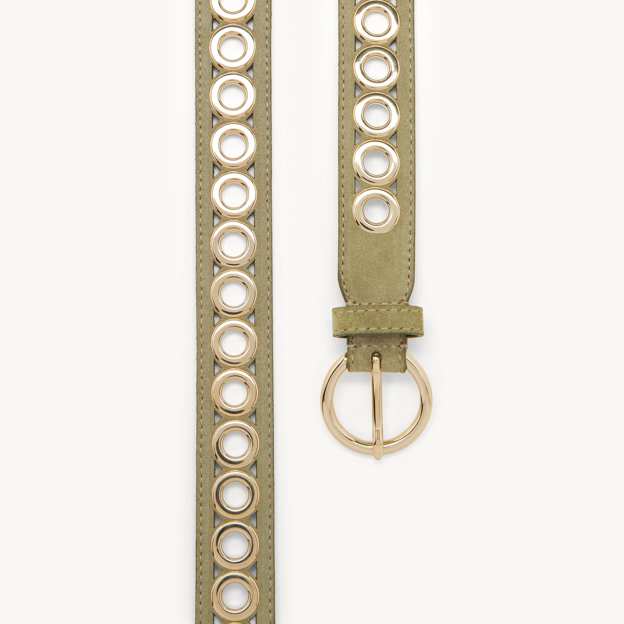 Cinturón Adelia Khaki Claro - Imagen 3